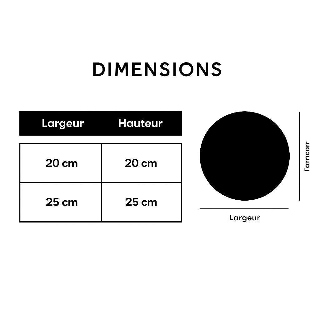 Applique Murale LED Ronde Éclipse - Vue 9