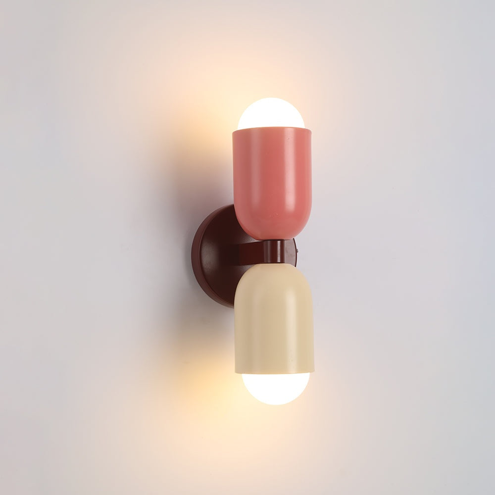 Applique Murale Métal Coloré LED Minimaliste pour Salon - vue 9