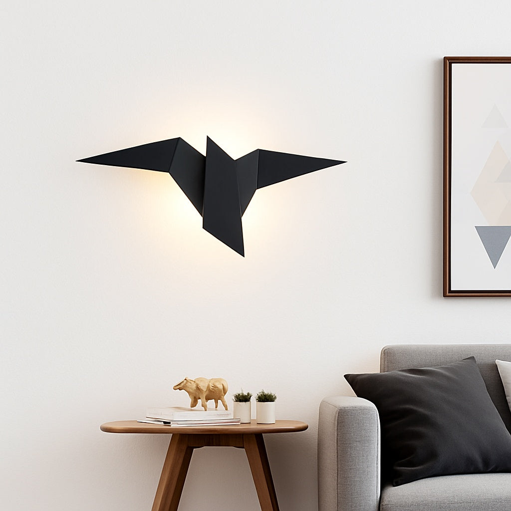 Applique Murale LED Oiseau Origami Moderne - Vue 5