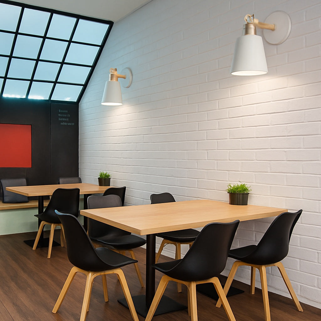 Applique Murale Nordique Bois et Métal LED - Vue 4