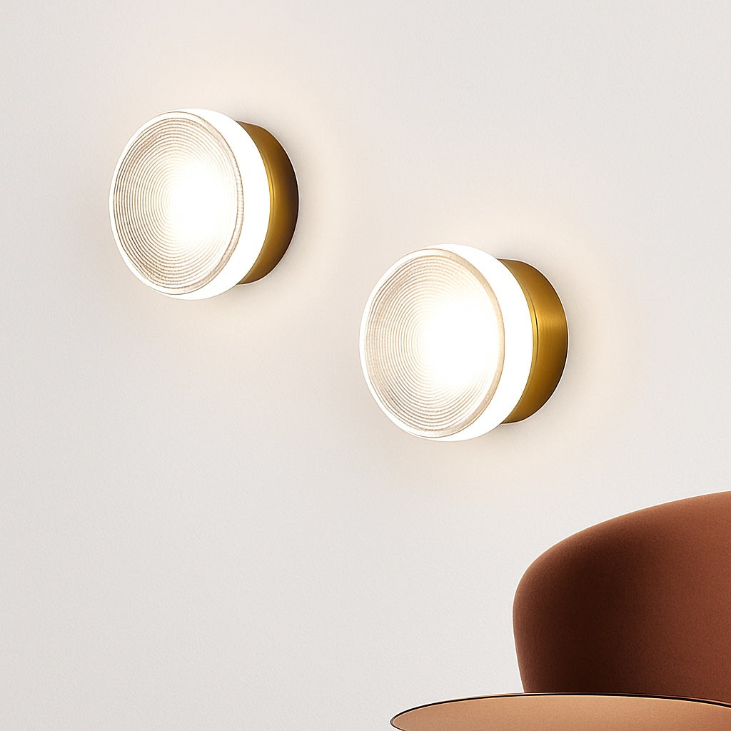 Applique Murale Ronde LED Moderne Salon Allée Couloir Chambre - Vue 2