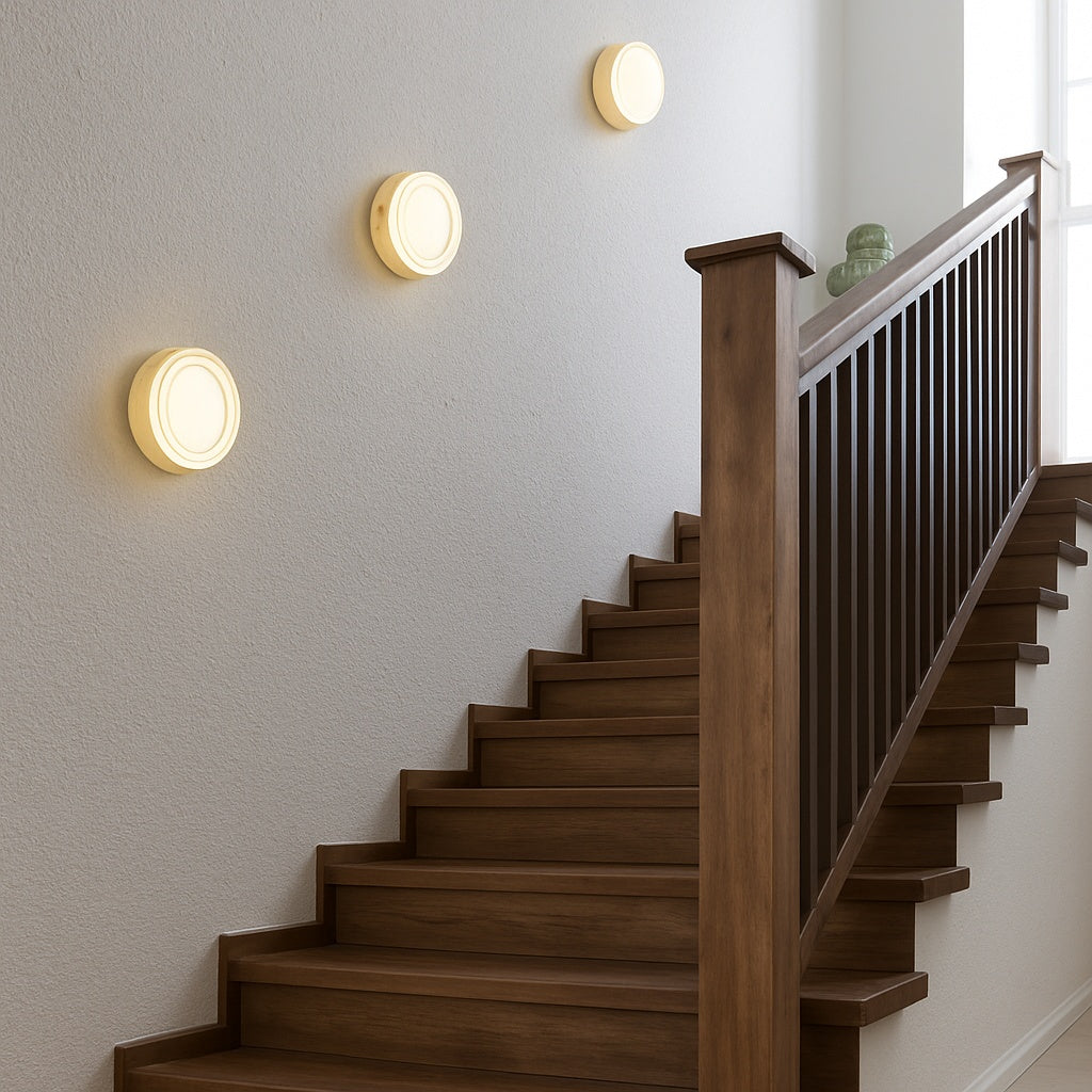 Applique Murale Ronde LED Moderne Salon Allée Couloir Chambre - Vue 6