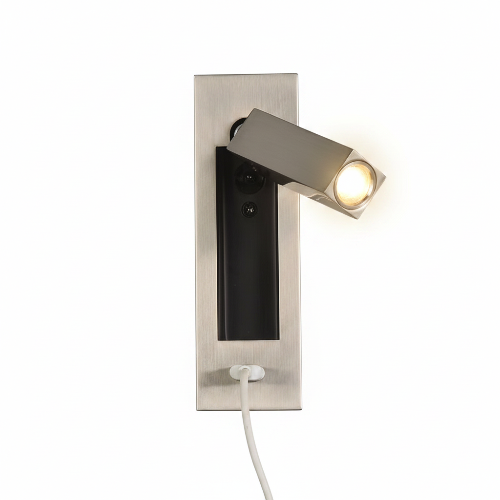 Applique Murale LED Intégrée Noir Minimaliste Moderne