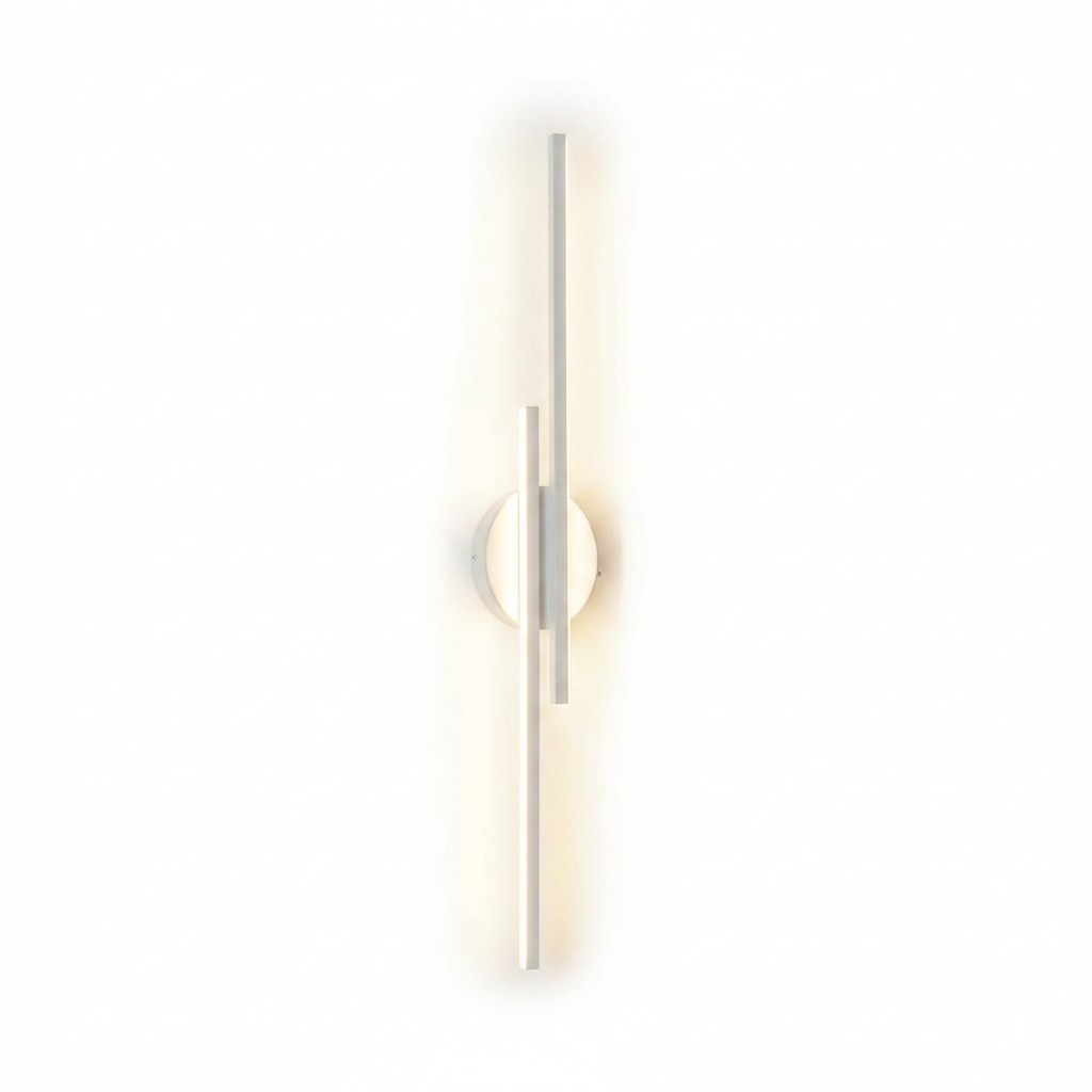 Applique Murale LED Linéaire Noire Moderne Minimaliste