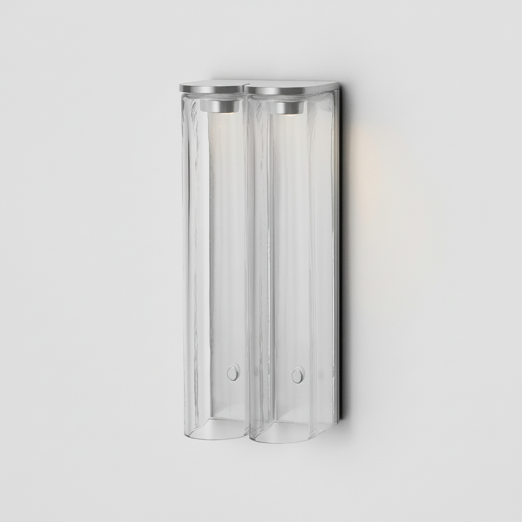 Applique Murale en Verre Moderne Minimaliste LED Intégrée