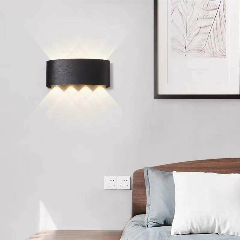 Tronix Applique Murale Rectangulaire Moderne Noir/Blanc. Corridor