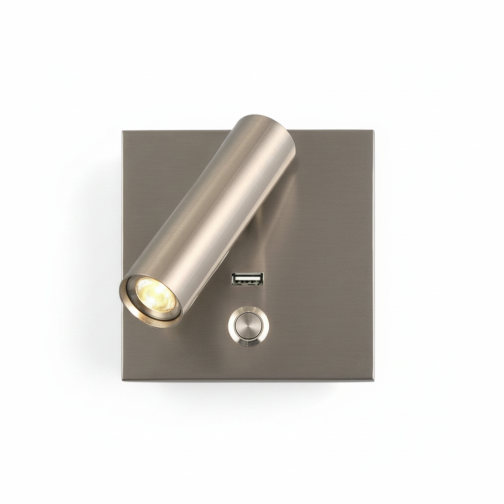 Applique Murale LED Intégrée Noir Minimaliste Moderne
