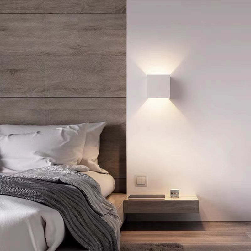 Nexu Applique Murale Carrrée Minimaliste Intérieur/Extérieur